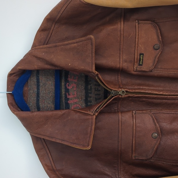 Diesel Leather Jacket - Picture 2 of 11